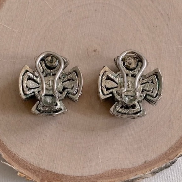 Vintage- MX signed Maltese Etruscan Cross with Topaz & Mixed Metals - Picture 6 of 6